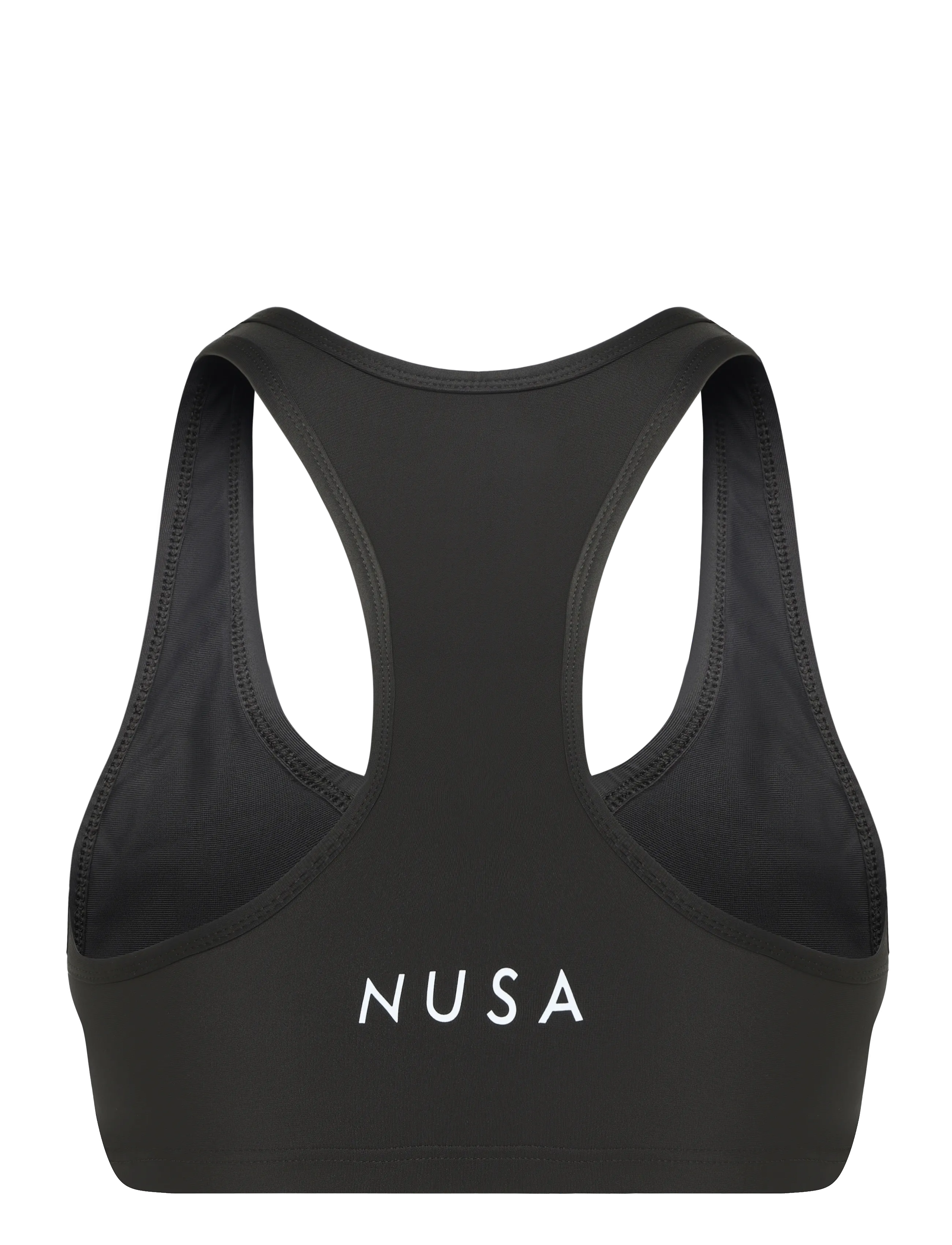 Planet Nusa - Racerback1 Power Sports Bra - sports bh'er - dark grey - 1