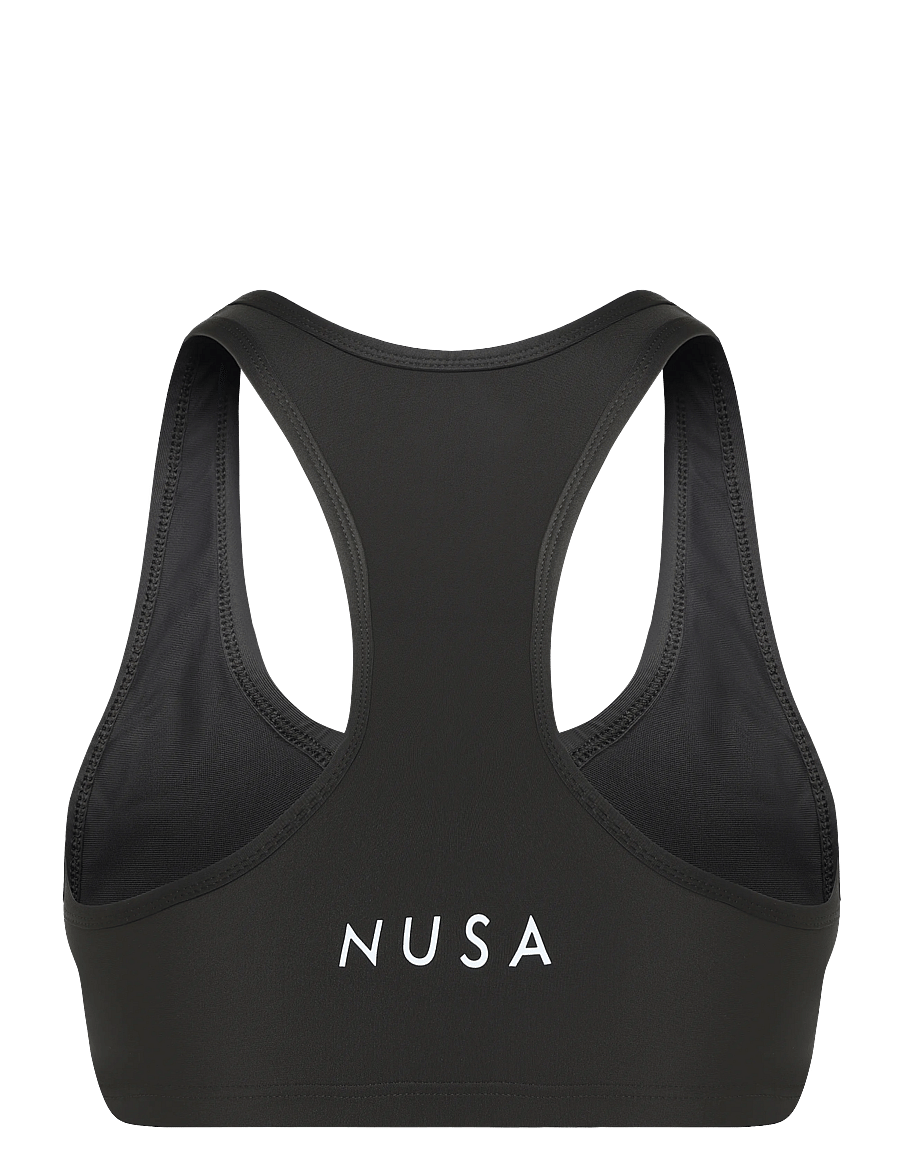 Planet Nusa - Racerback1 Power Sports Bra - sport bh:ar - dark grey - 1