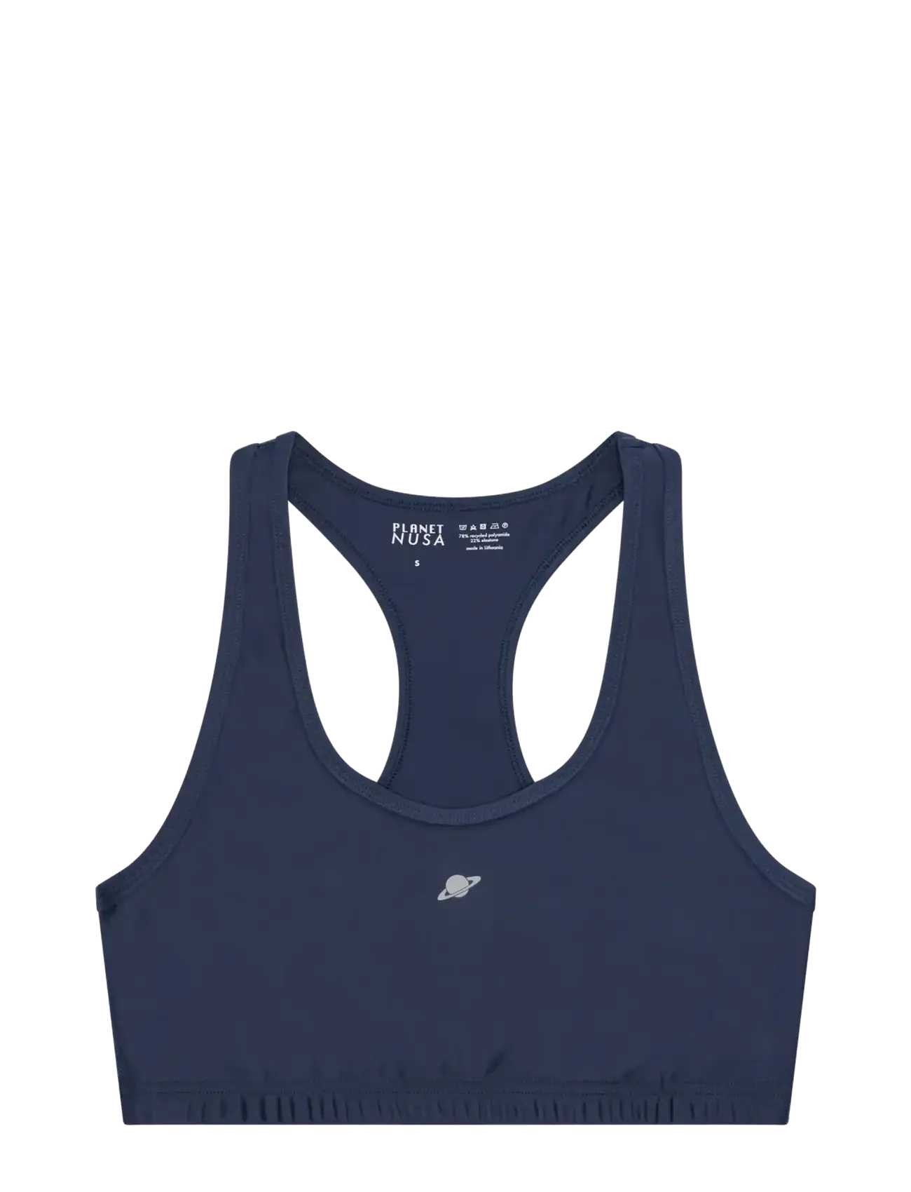Planet Nusa Racerback1 Power Sports Bra - Bras - NAVY / navy