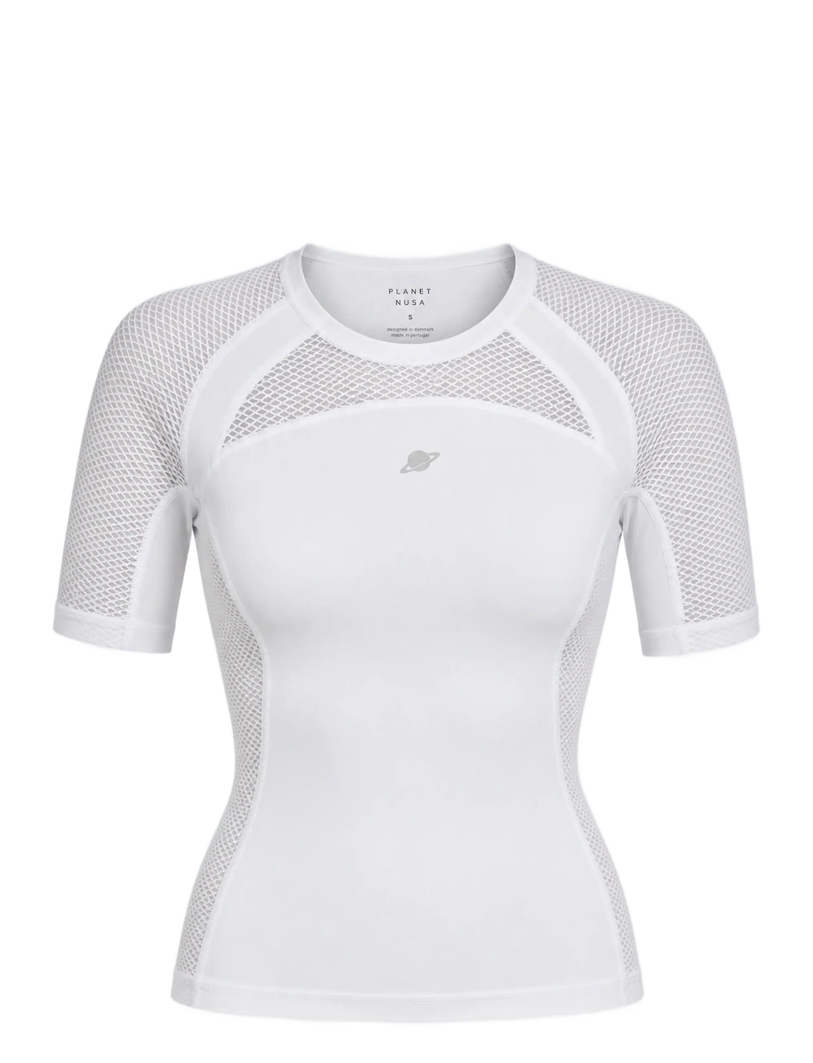 Planet Nusa Racket1 Short Sleeve, S, Sports Oberteile & T-shirts, Weiß - Sport Frauen