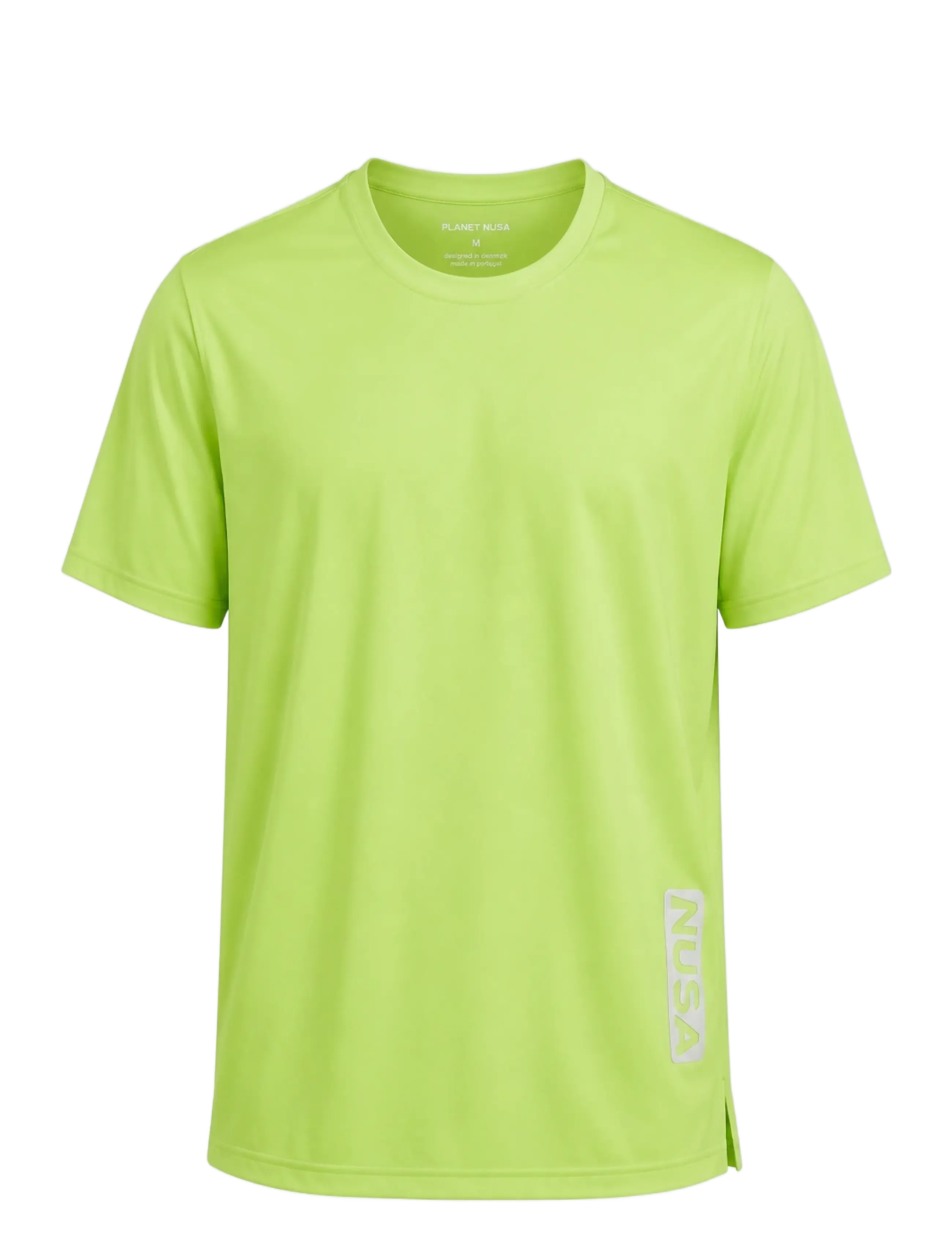 Planet Nusa Racket1 Tee Men's - T-skjorter - NEON GREEN / green