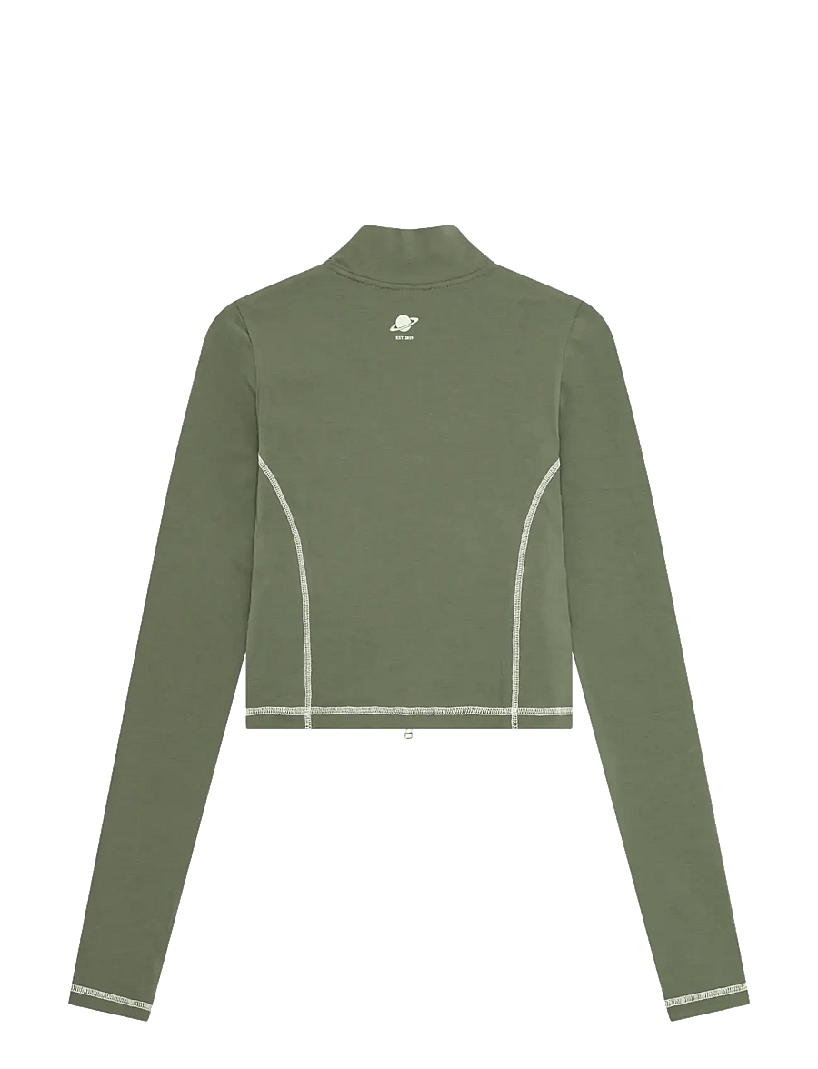 Planet Nusa - Retreat1 Zip Soft - dark sage green - 1