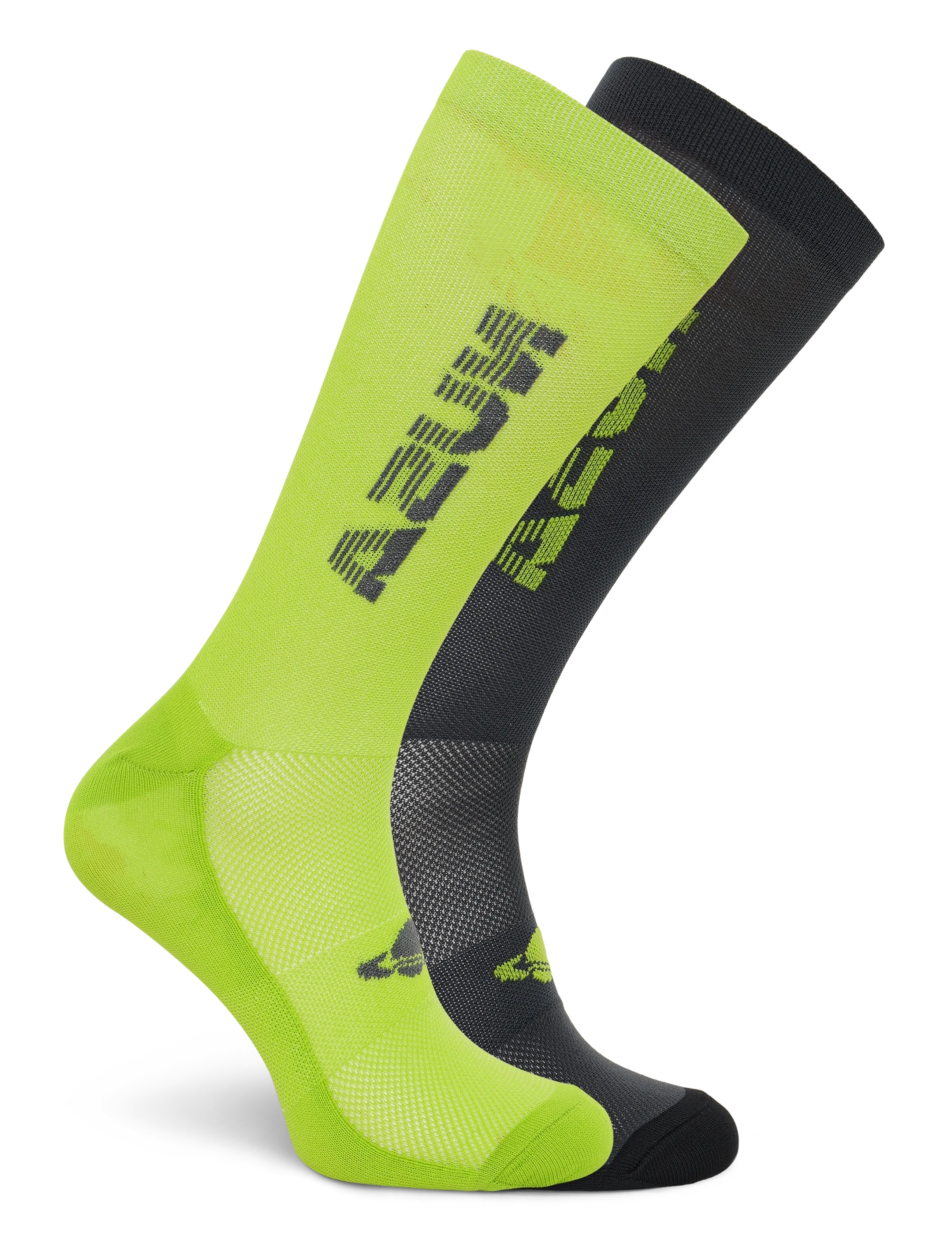 Planet Nusa - Running Socks 2-Pack - laveste priser - neon green/black - 1