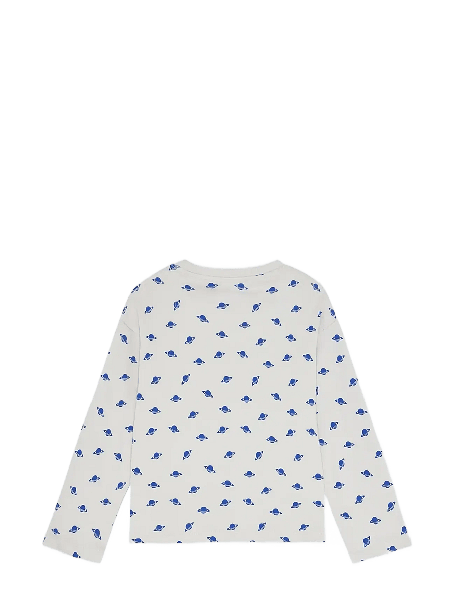 Planet Nusa - Saturn1 Long Sleeve - langärmelig - light grey/dazzling blue - 1
