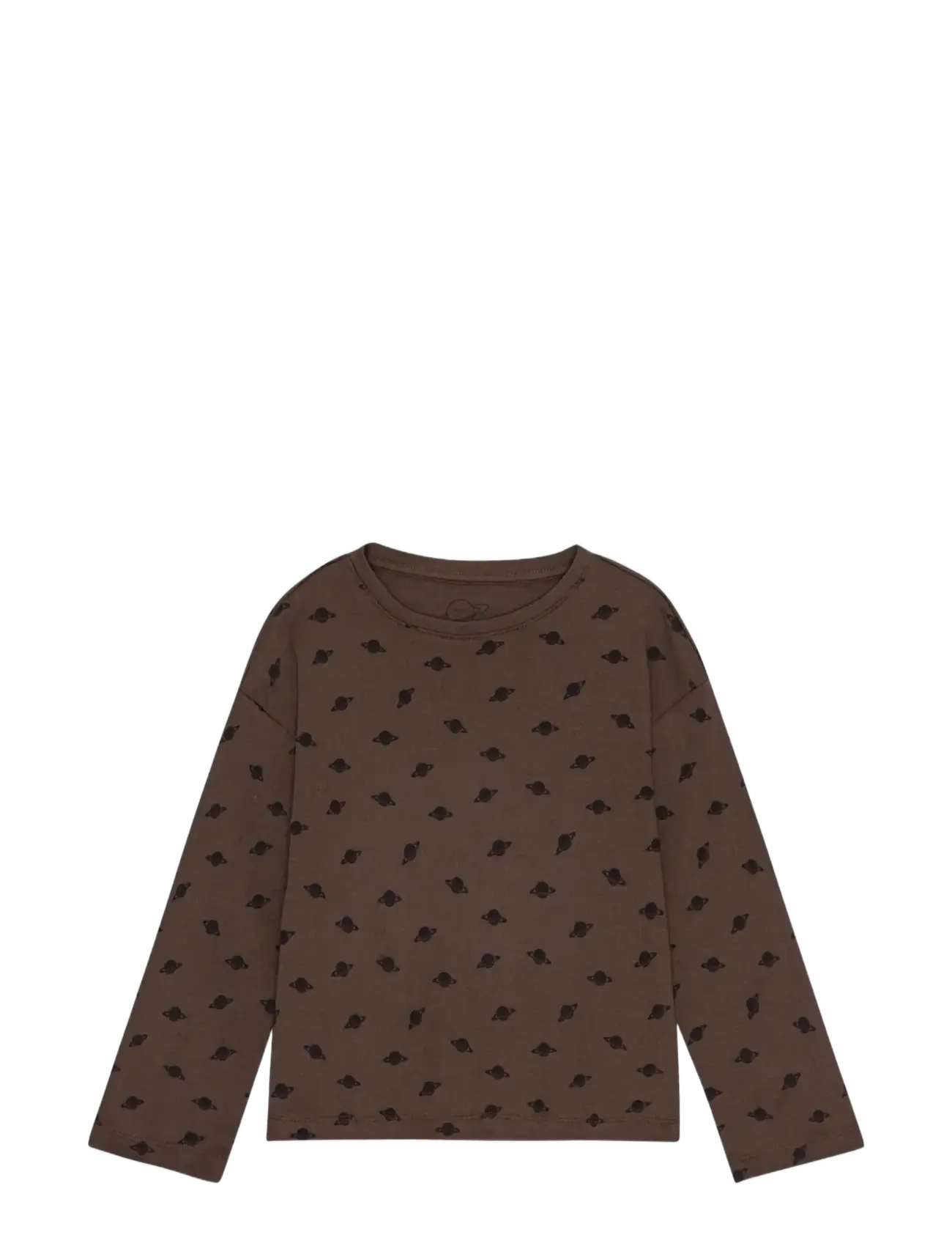Planet Nusa Saturn1 Long Sleeve, 62, T-shirts, Braun - Long-sleeved Kinder