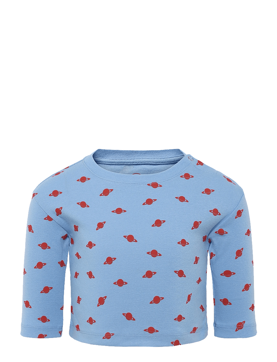 Planet Nusa - Saturn1 Long Sleeve - pikkade varrukatega t-särgid - sky blue/red - 0