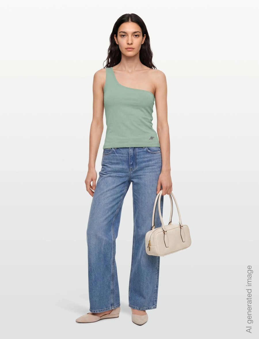 Planet Nusa - Slender1 Top - crop-tops - minty green - 0