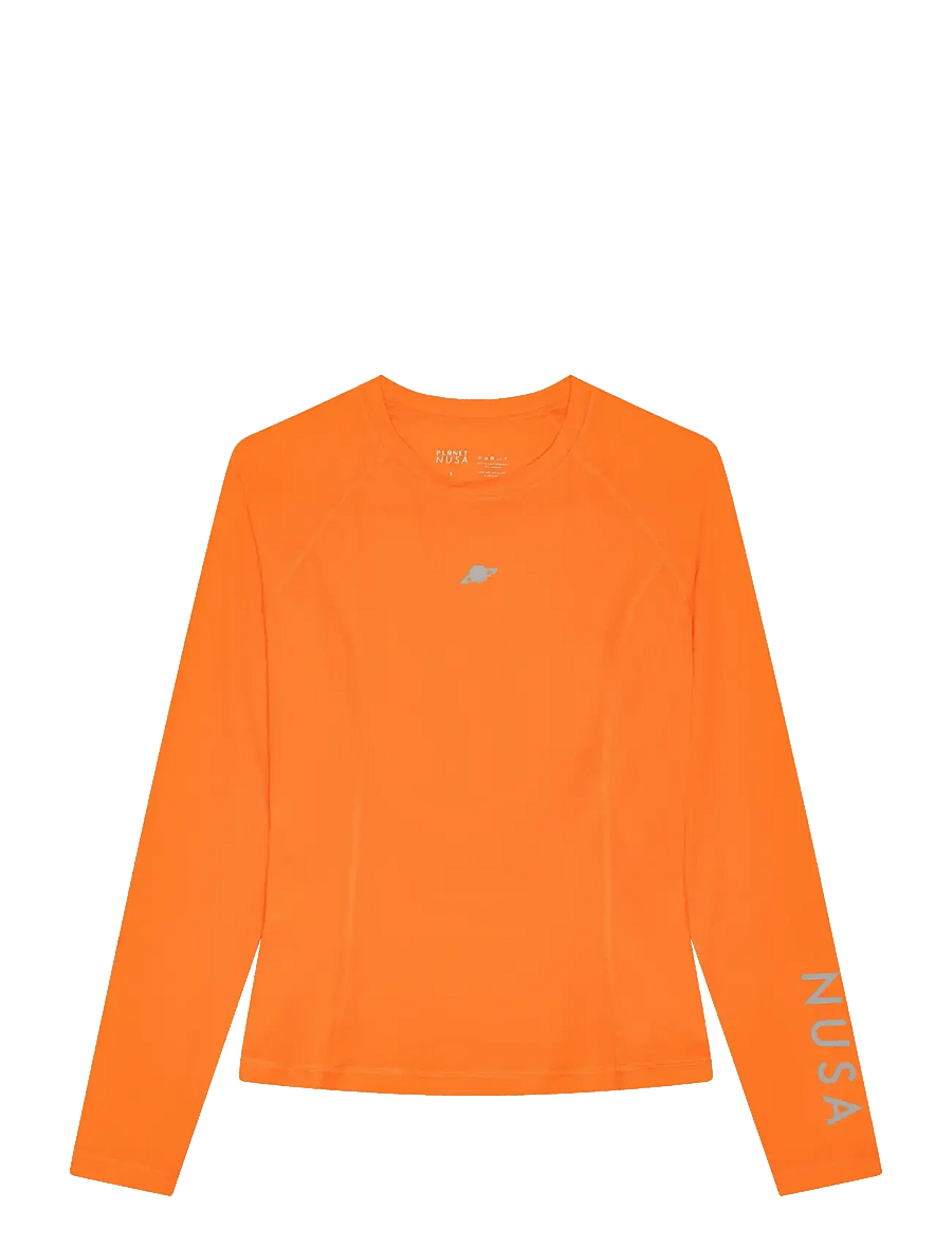 Planet Nusa - Speed1 Long Sleeve - långärmade tröjor - orange - 0