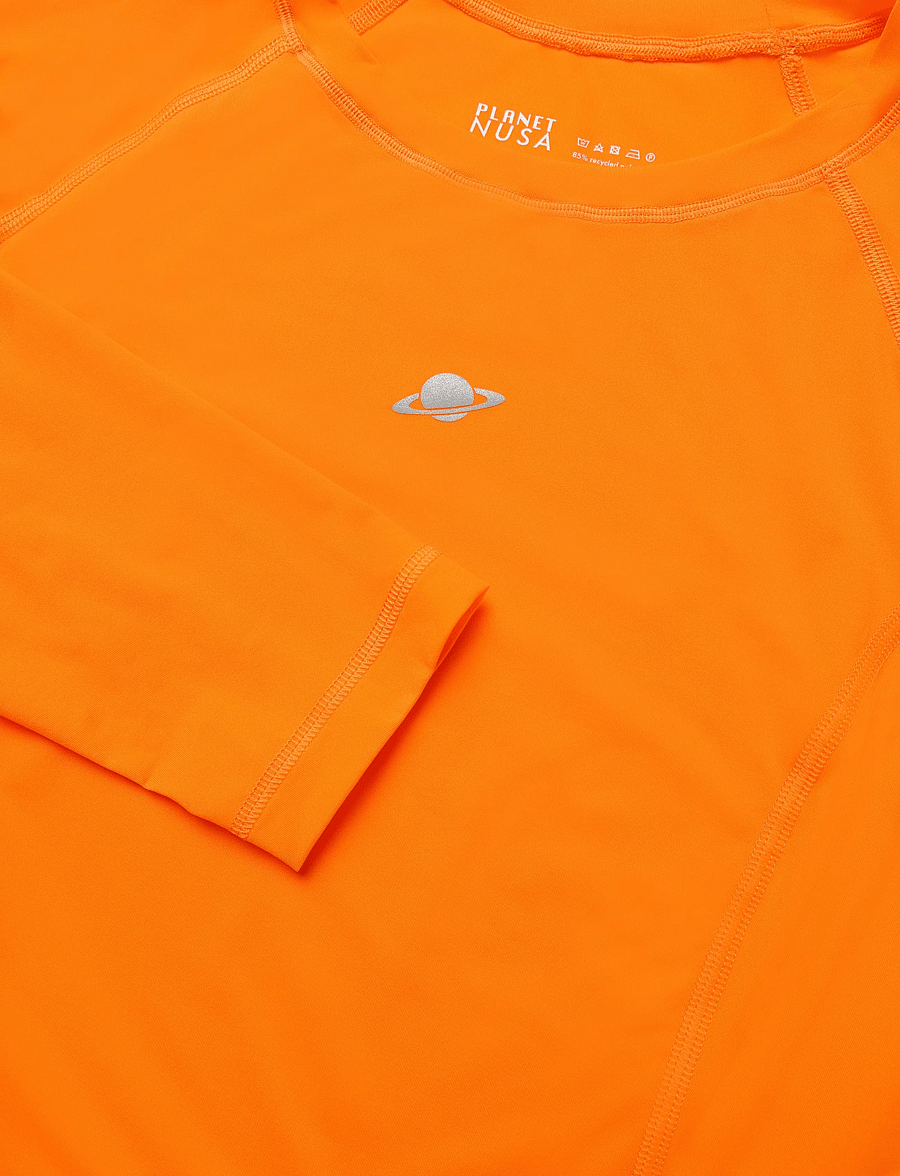 Planet Nusa - Speed1 Long Sleeve - långärmade tröjor - orange - 2