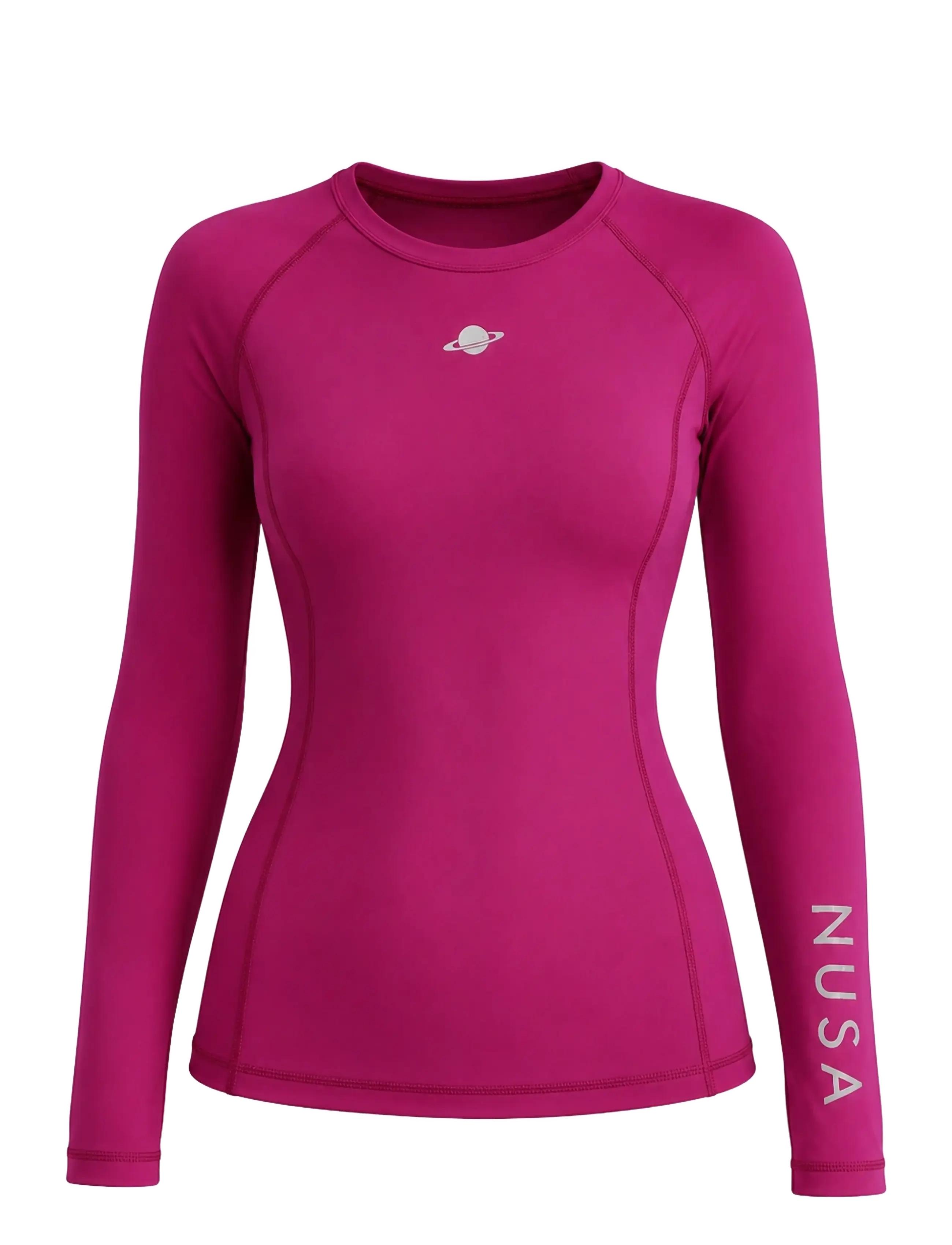 Planet Nusa Speed1 Long Sleeve - Langærmede toppe - PURPLE PLUM / purple