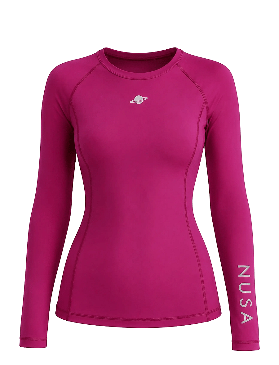 Planet Nusa - Speed1 Long Sleeve - langarmshirts - purple plum - 0