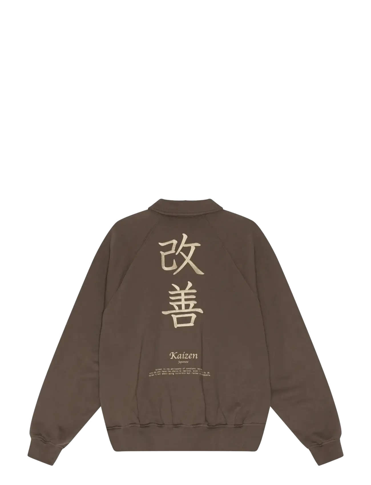 Planet Nusa - Stellar1 Polo Sweat - Överdelar - chocolate brown/light brown - 1