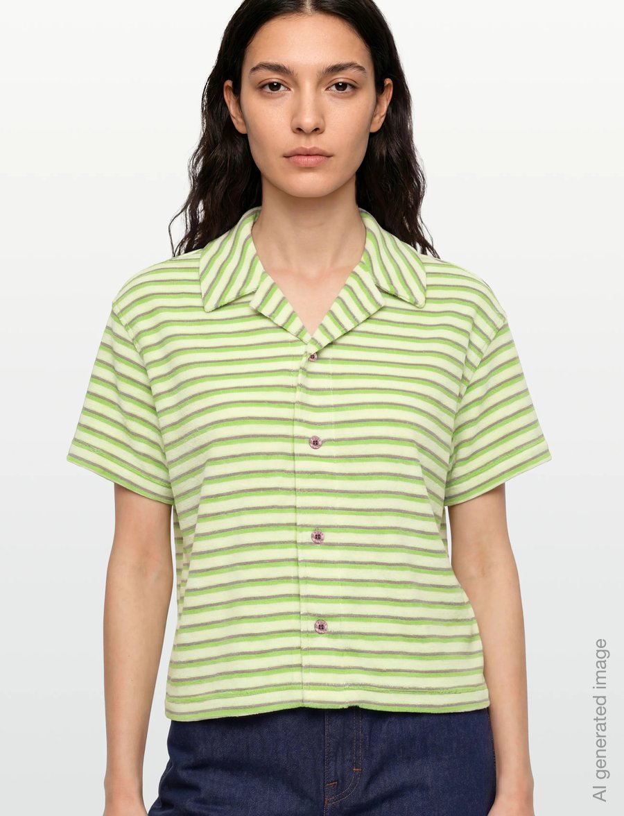 Planet Nusa - Sunset1 Shirt - alussärgid ja t-särgid - yellow/dusty purple color - 3