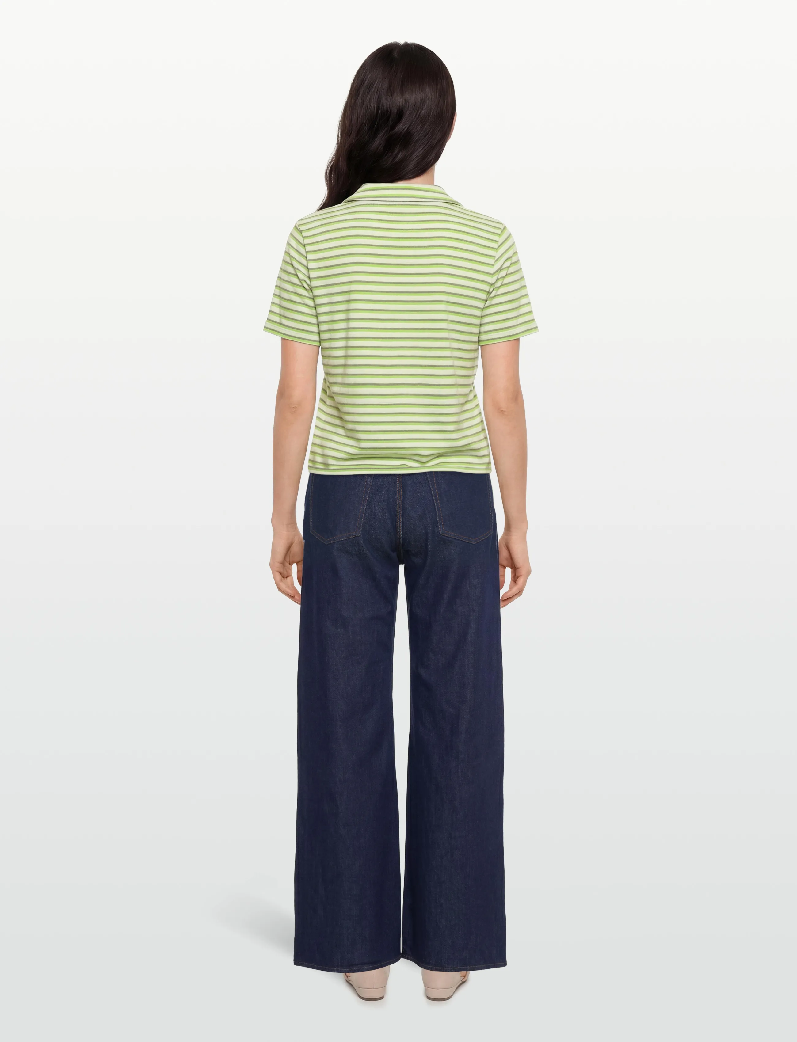 Planet Nusa - Sunset1 Shirt - kurzärmlige hemden - yellow/dusty purple color - 4