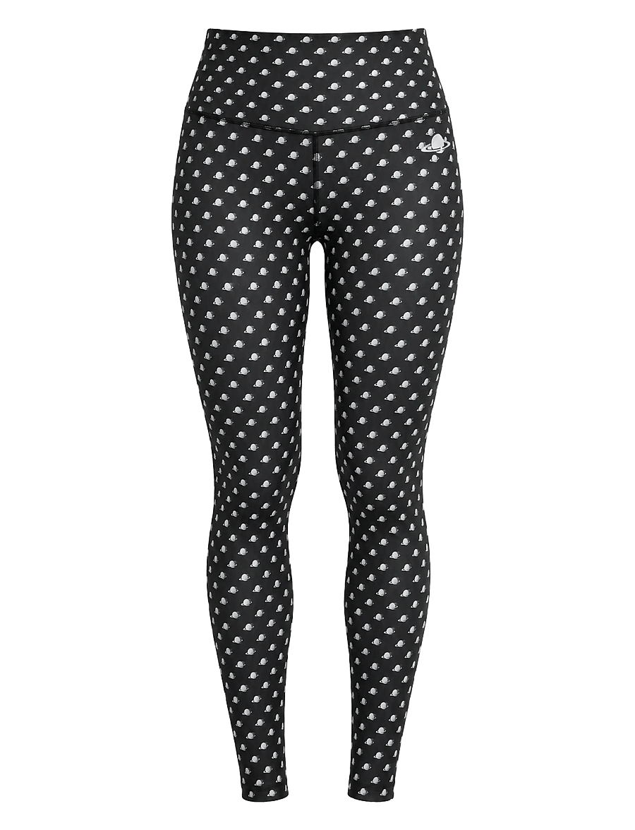 Planet Nusa - T1 Fun Tights - trainingstights - black/grey gradient planets - 0