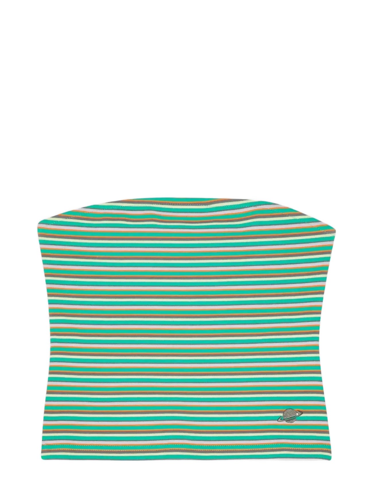 Planet Nusa Top It Off1 Comfort - T-Shirts & Tops - MINTY/ORANGE/MULTI STRIPES / green