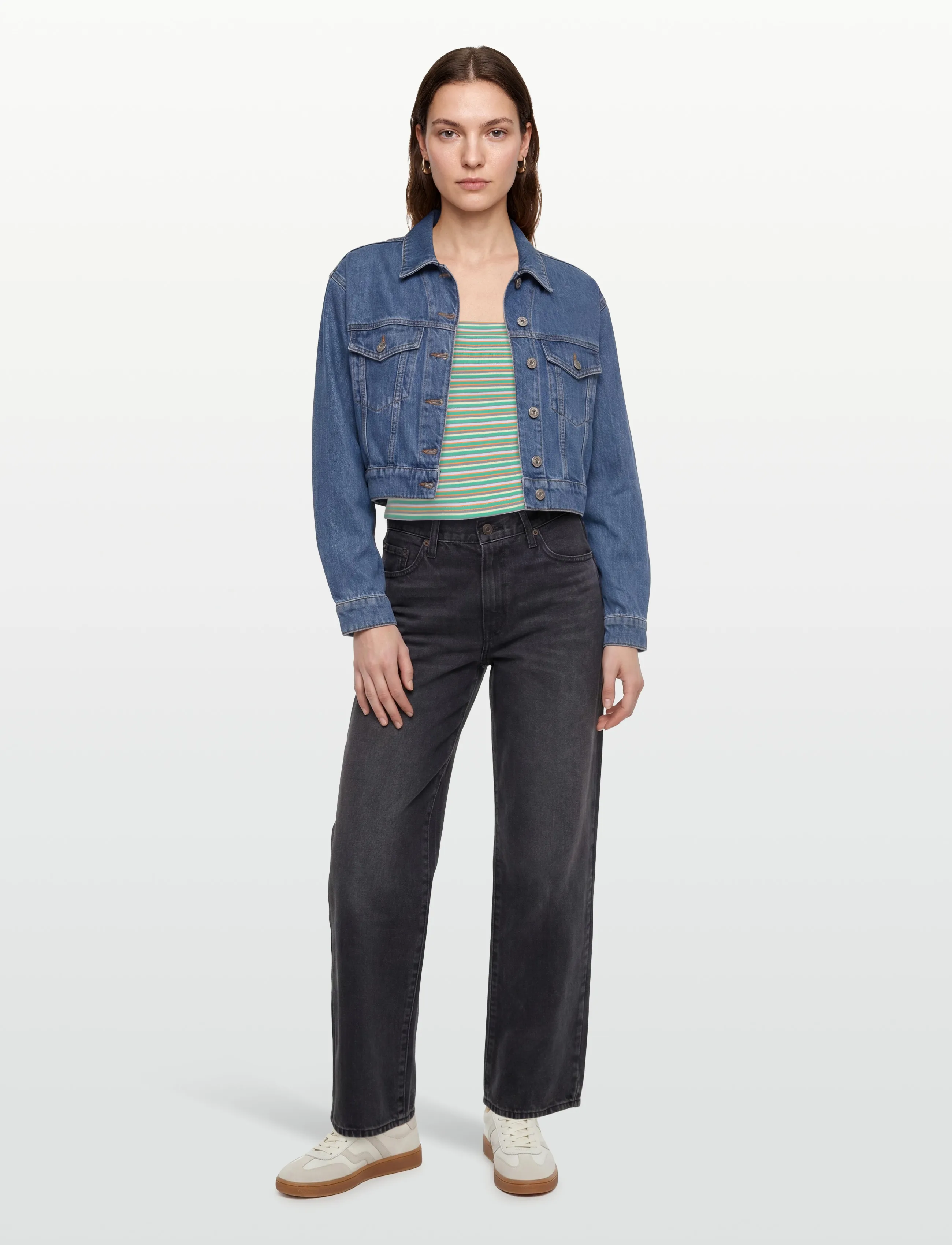 Planet Nusa - Top It Off1 Comfort - laveste priser - minty/orange/multi stripes - 0