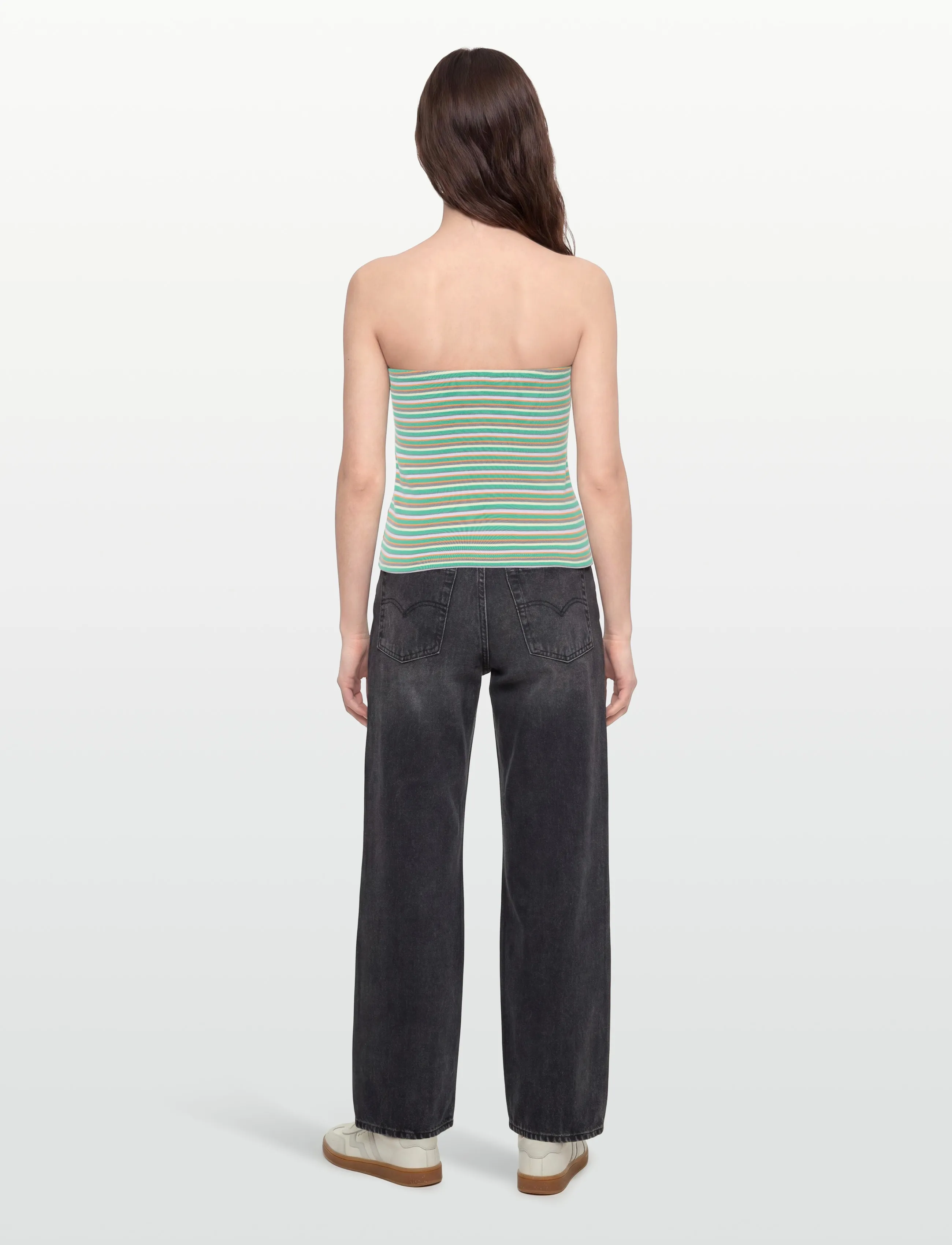 Planet Nusa - Top It Off1 Comfort - laveste priser - minty/orange/multi stripes - 4