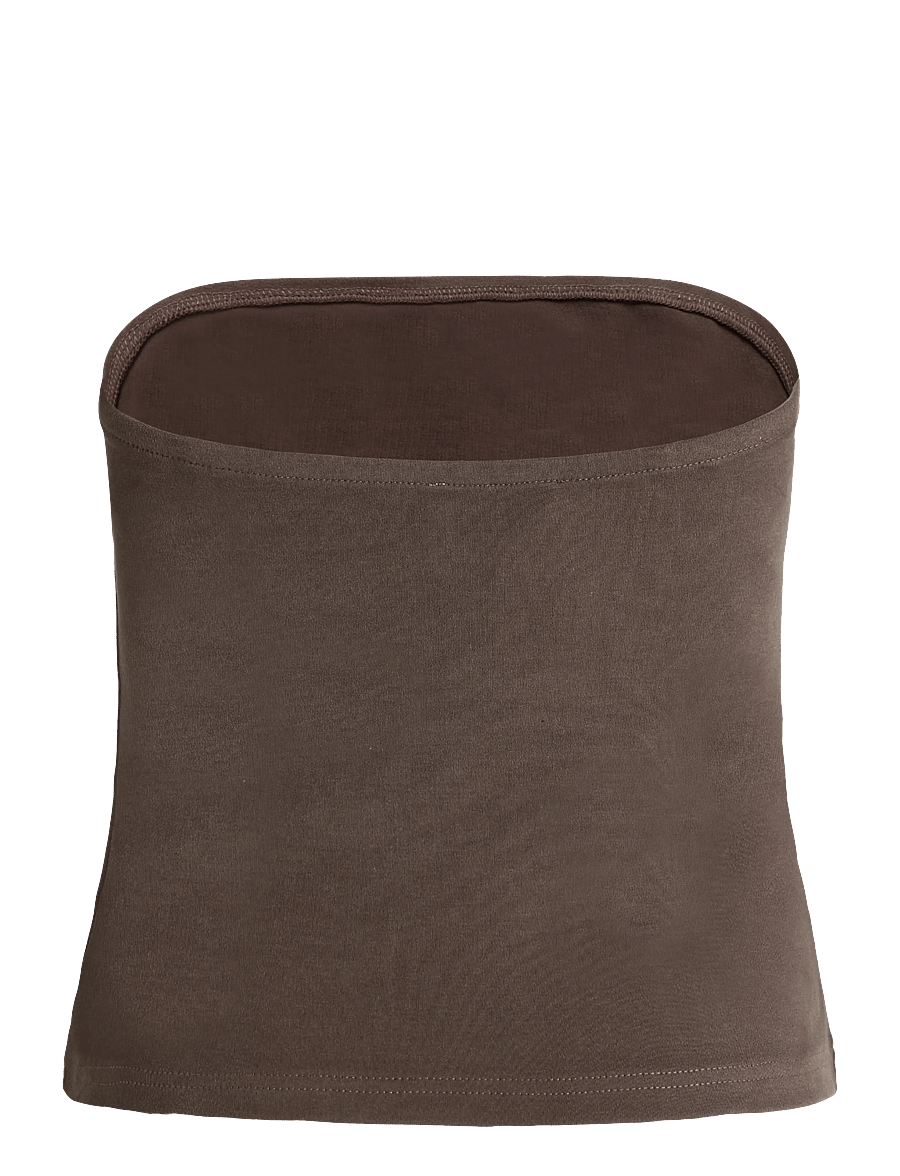 Planet Nusa - Top It Off1 Comfort - crop-tops - chocolate brown - 1