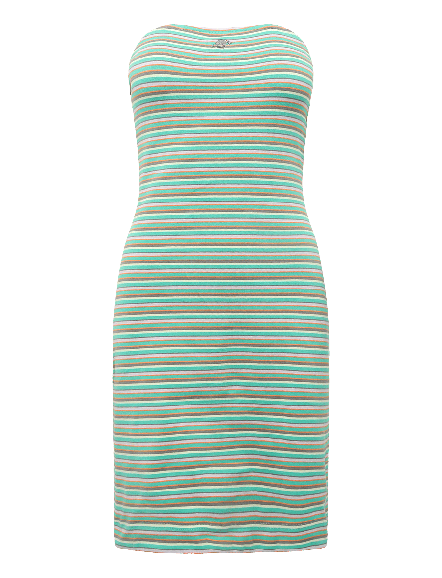 Planet Nusa - Top It Off1 Dress Comfort - etuikleider - minty/orange/multi stripes color - 1