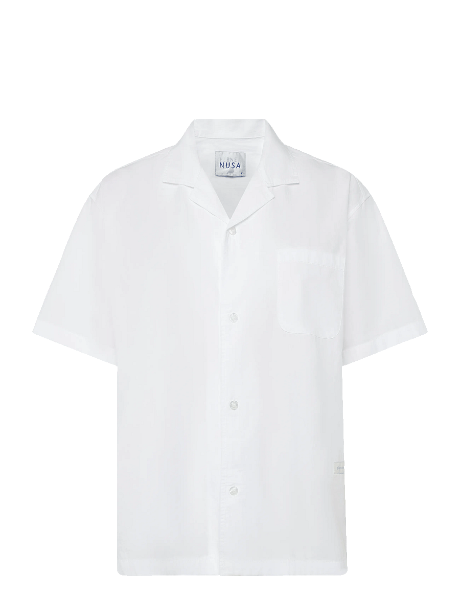 Planet Nusa - Tourist1 Shirt - alussärgid ja t-särgid - bright white - 1
