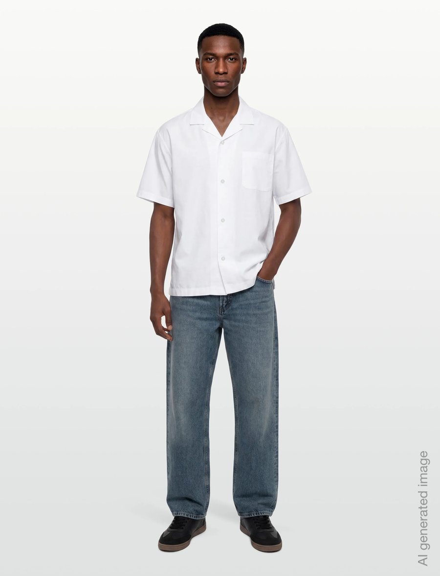 Planet Nusa - Tourist1 Shirt - alussärgid ja t-särgid - bright white - 0