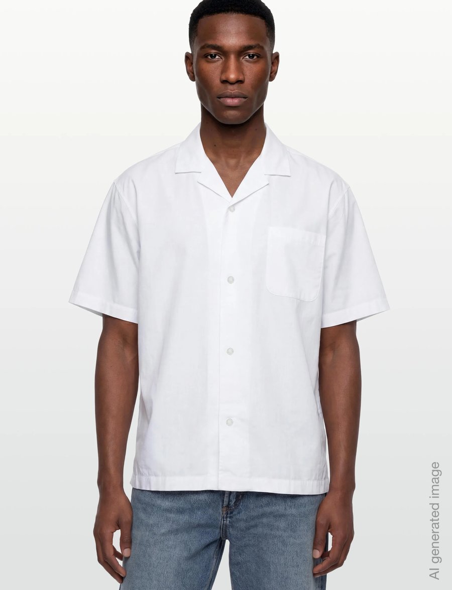 Planet Nusa - Tourist1 Shirt - alussärgid ja t-särgid - bright white - 3