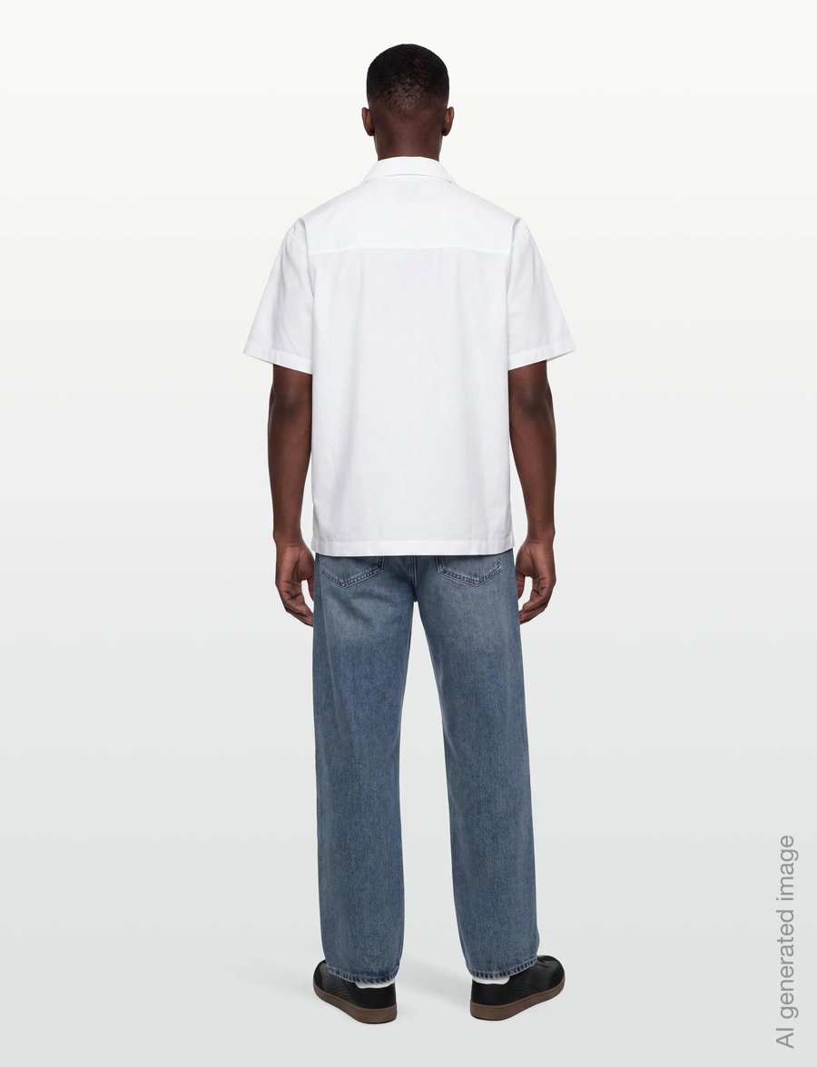 Planet Nusa - Tourist1 Shirt - alussärgid ja t-särgid - bright white - 4