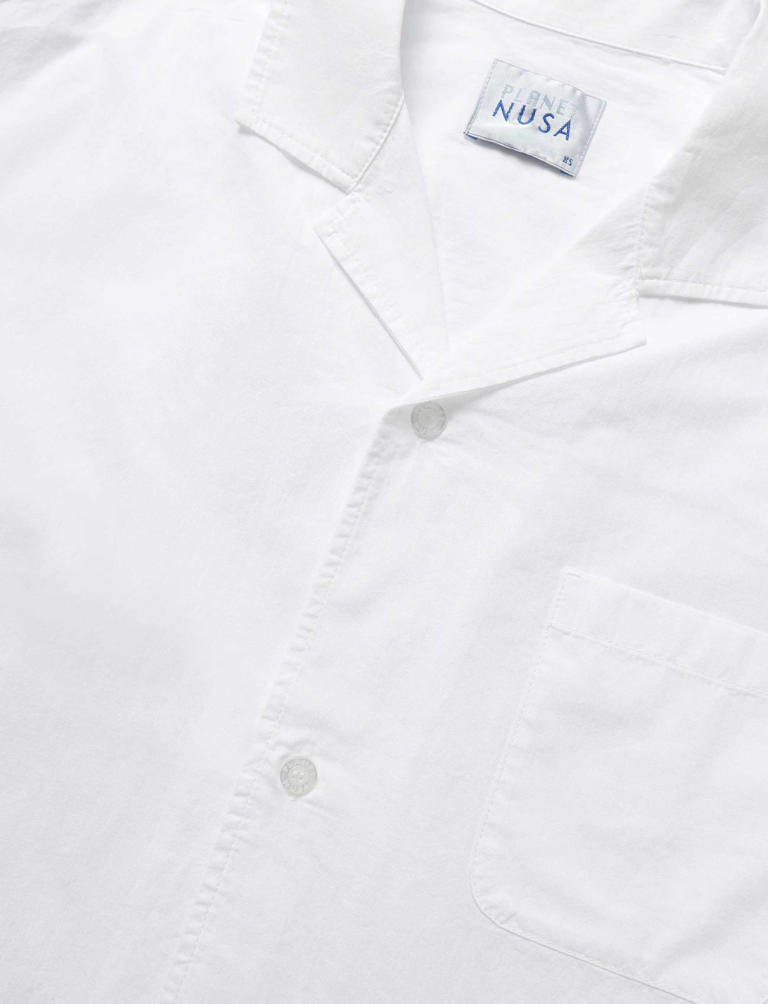 Planet Nusa - Tourist1 Shirt - kortærmede skjorter - bright white - 5