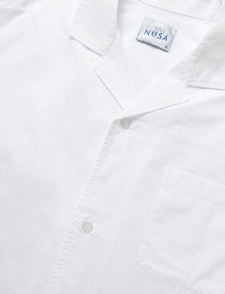 Planet Nusa - Tourist1 Shirt - alussärgid ja t-särgid - bright white - 5