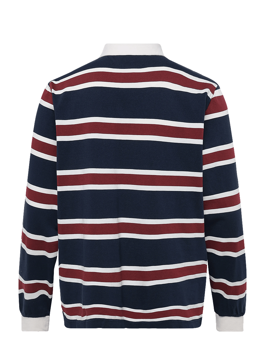 Planet Nusa - Turn1 Long Sleeve - langarmshirts - dark blue/red stripes - 2