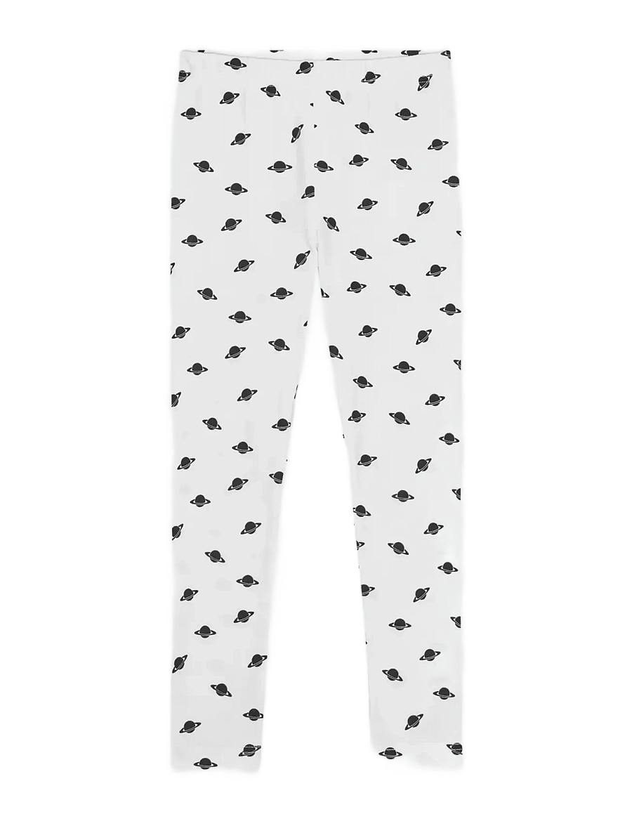 Planet Nusa - Venus1 Leggings - retuusid - white/black - 0