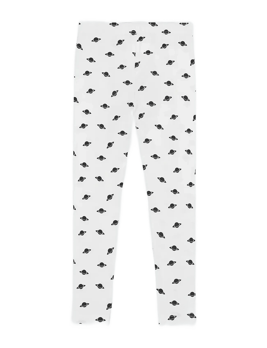 Planet Nusa - Venus1 Leggings - retuusid - white/black - 1