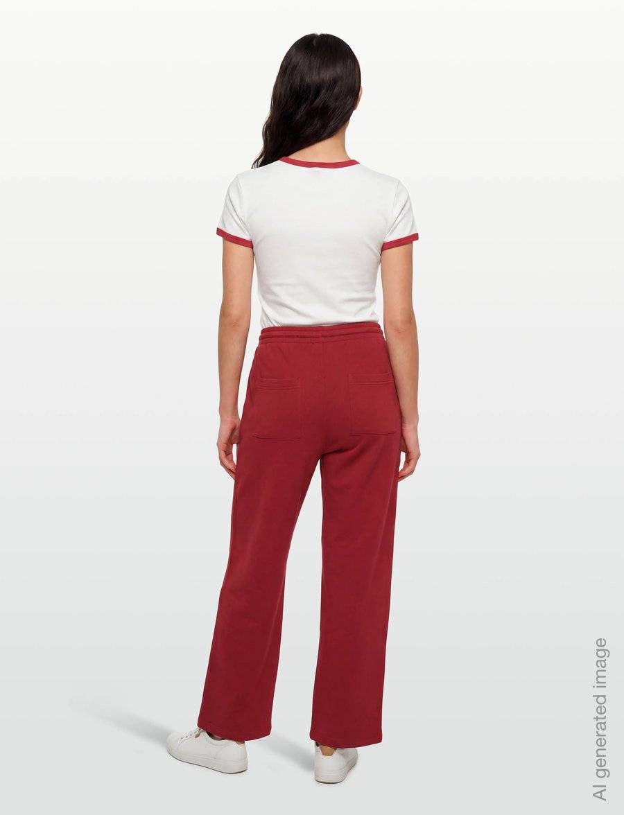 Planet Nusa - Vibe1 Pants - trennipüksid - berry red - 4