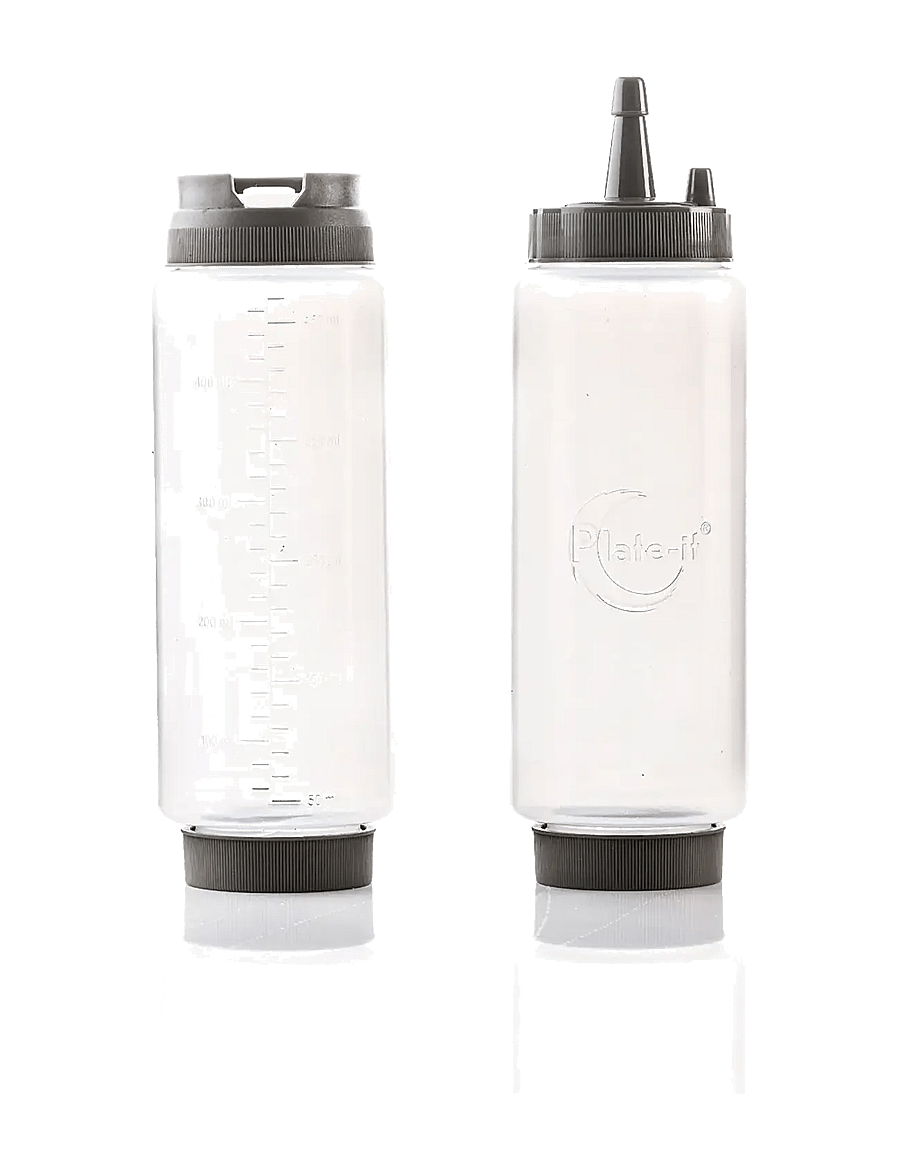 Plate it - Squeeze bottles Garnishing SET 2 Plate-It - muud köögiriistad - white/grey - 1