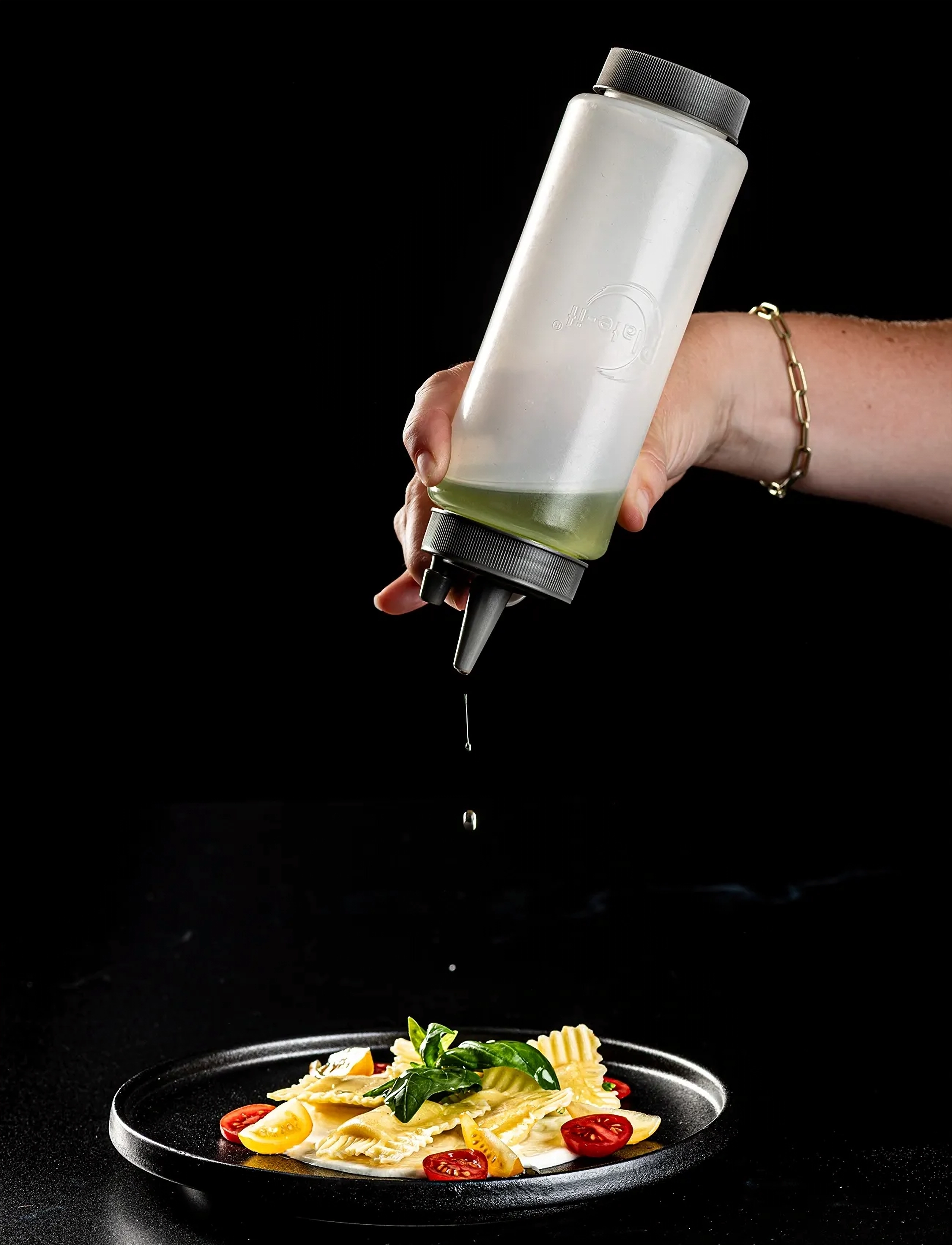 Plate it - Squeeze bottles Garnishing SET 2 Plate-It - Övriga köksredskap - white/grey - 4