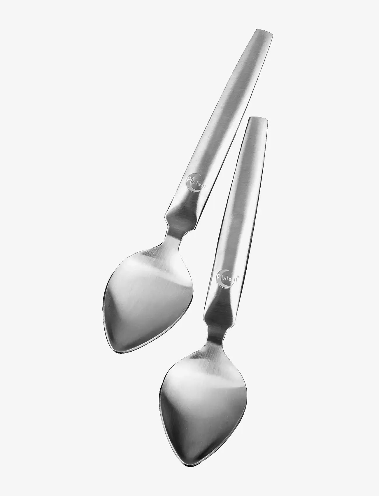 Plate it - Quenelle Spoons L SET 2 Plate-It - slevar - steel matte - 0
