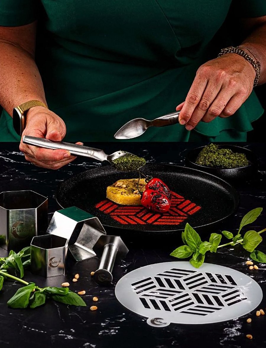 Plate it - Quenelle Spoons L SET 2 Plate-It - die niedrigsten preise - steel matte - 2