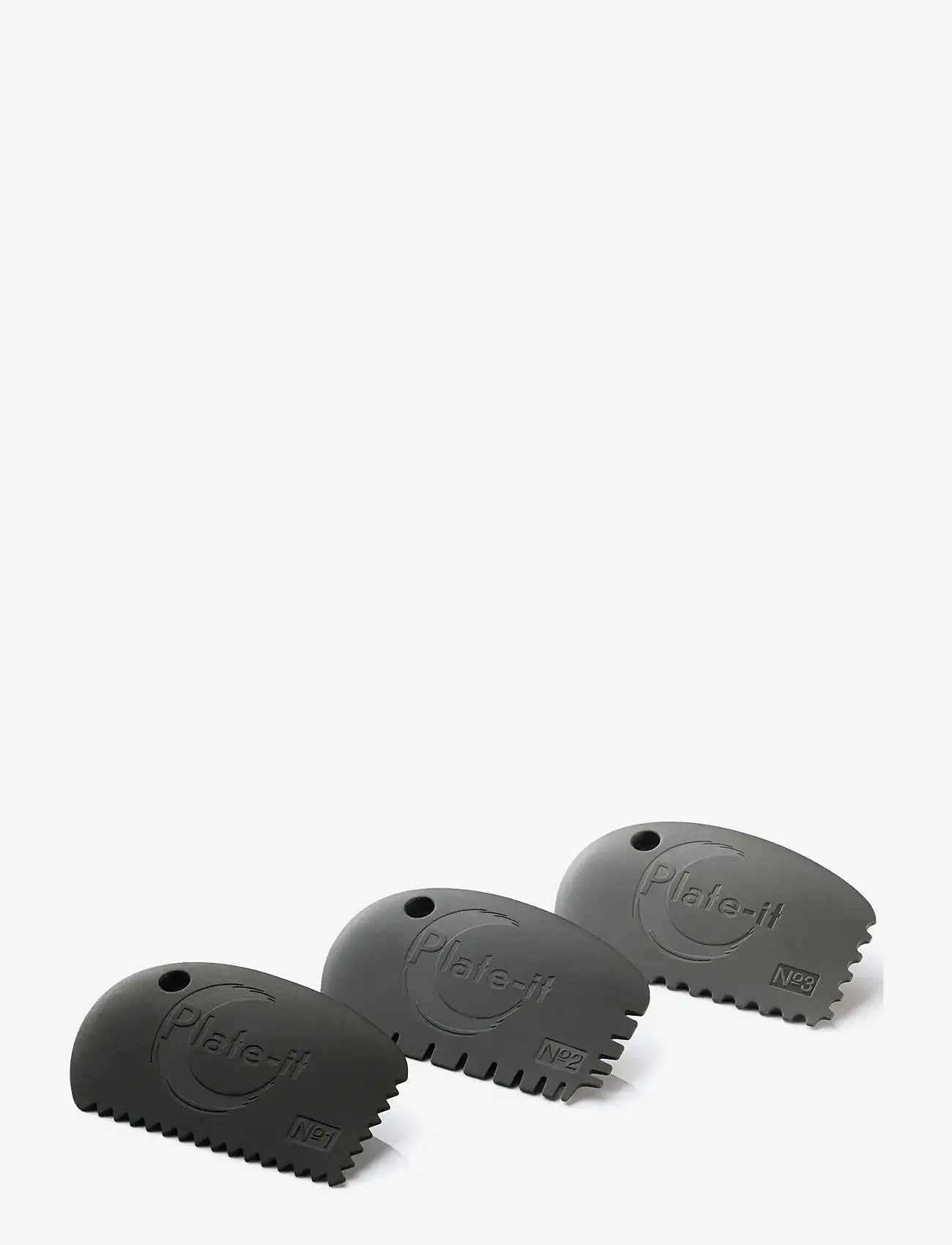 Plate it - Scrapers SET Plate-It - other kitchen utensils - grey - 0