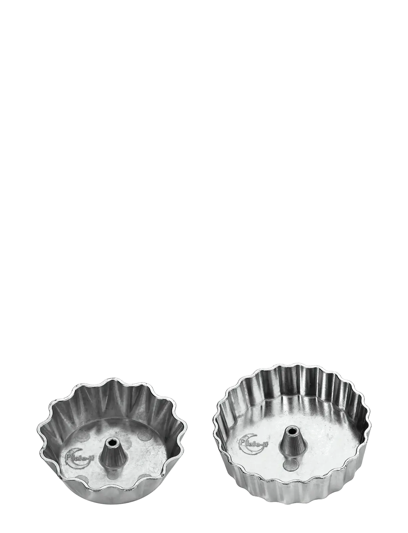 Plate it Buñuelos rosettes Tartelette 2 SET Plate-It - Neuheiten - STEEL / silver