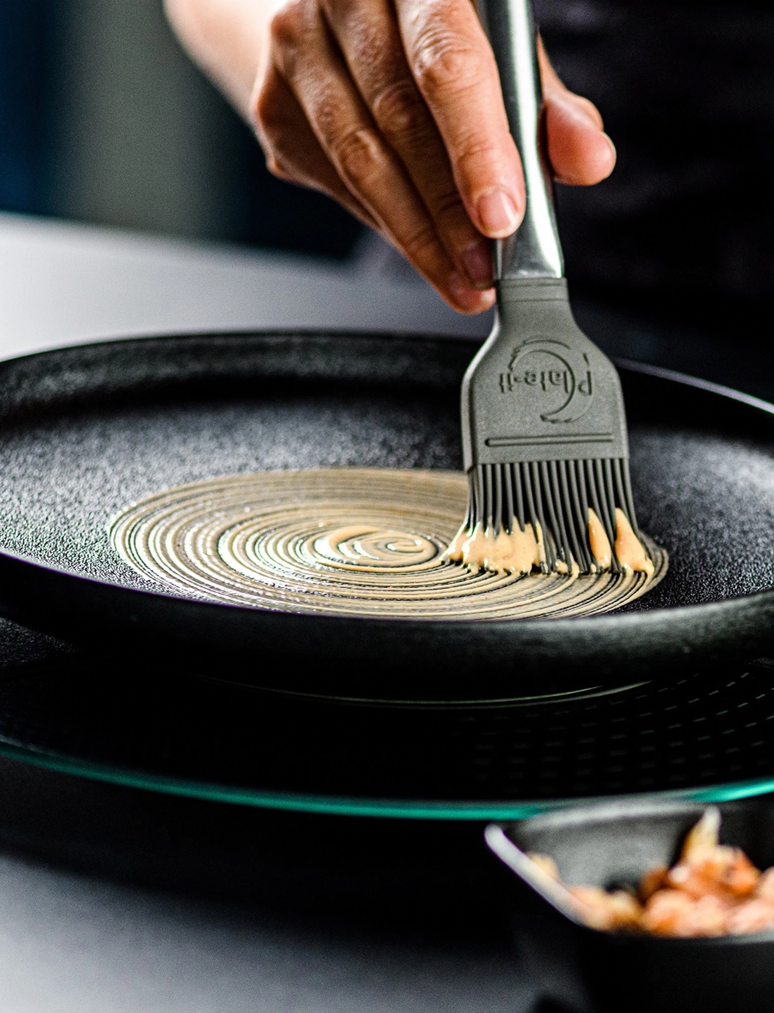 Plate it - Decoration brush SET 2 Plate-It - Övriga köksredskap - steel/grey - 3