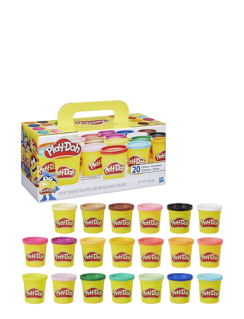 Play Doh - Play-Doh Super Color-paket med 20 burkar - multi-color - 0