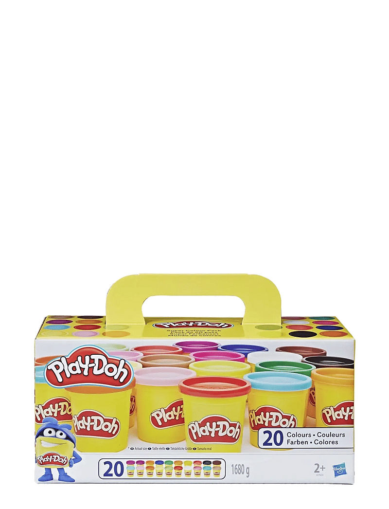 Play Doh - Play-Doh Super Color-paket med 20 burkar - multi-color - 1