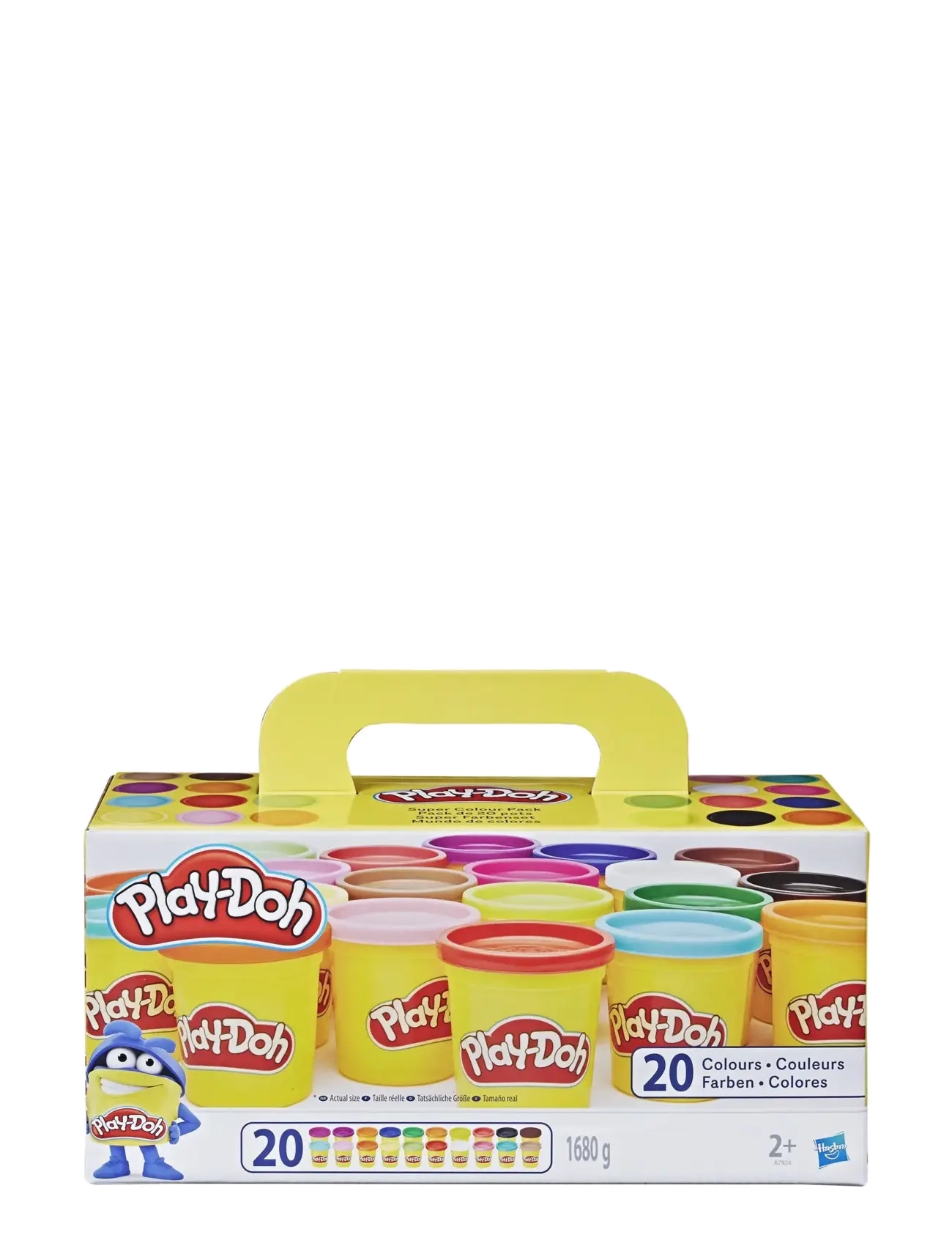 Play Doh - Play-Doh Super Color-paket med 20 burkar - multi-color - 1