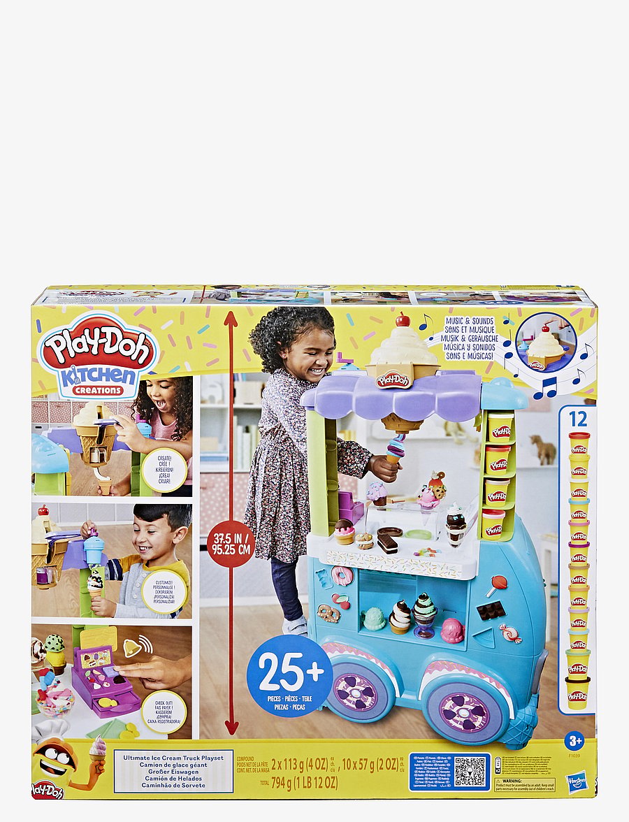 Play Doh - Kitchen Creations Ultimate Ice Cream Truck - käsitöö - multi-color - 0