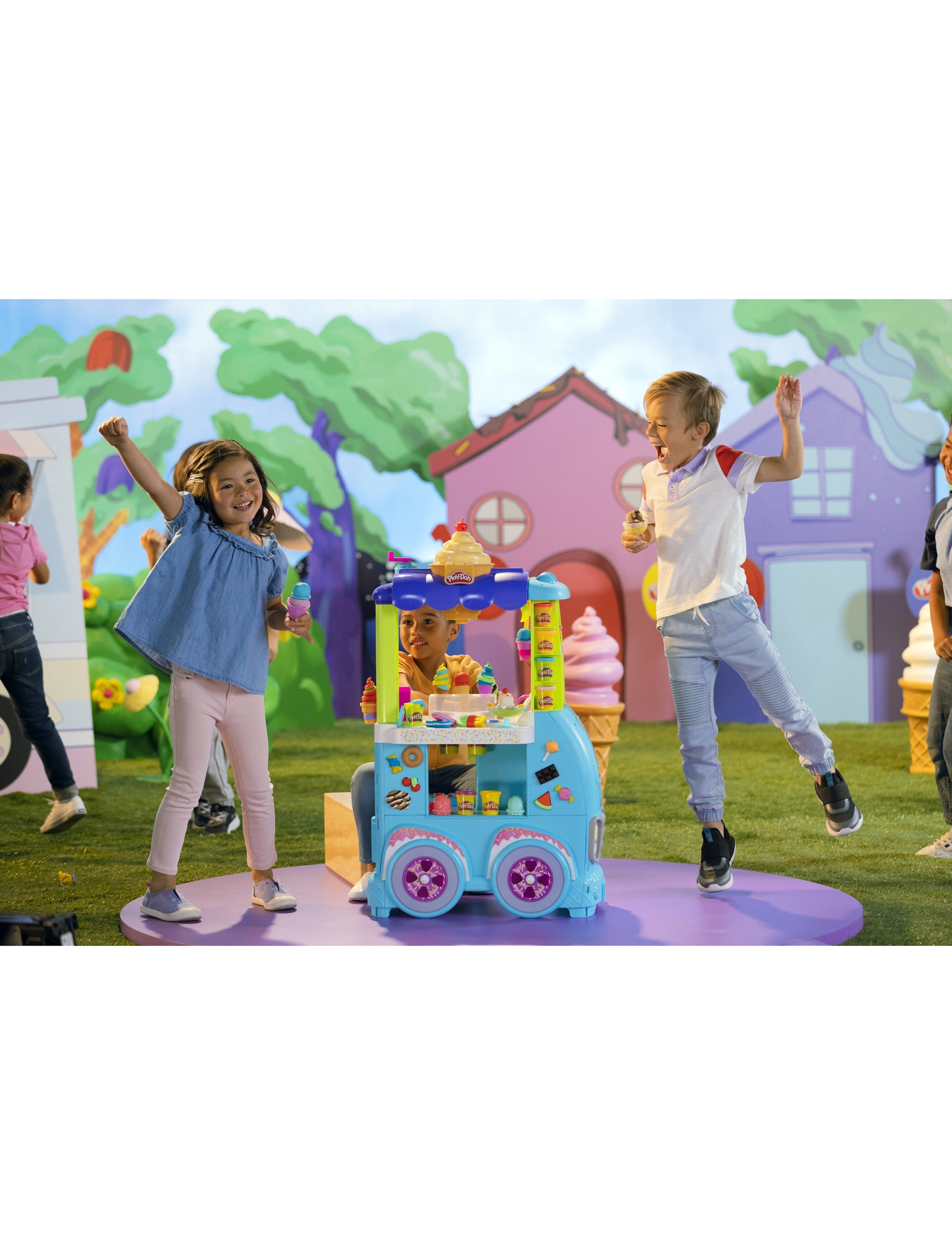Play Doh - Kitchen Creations Ultimate Ice Cream Truck - modellervoks - multi-color - 3