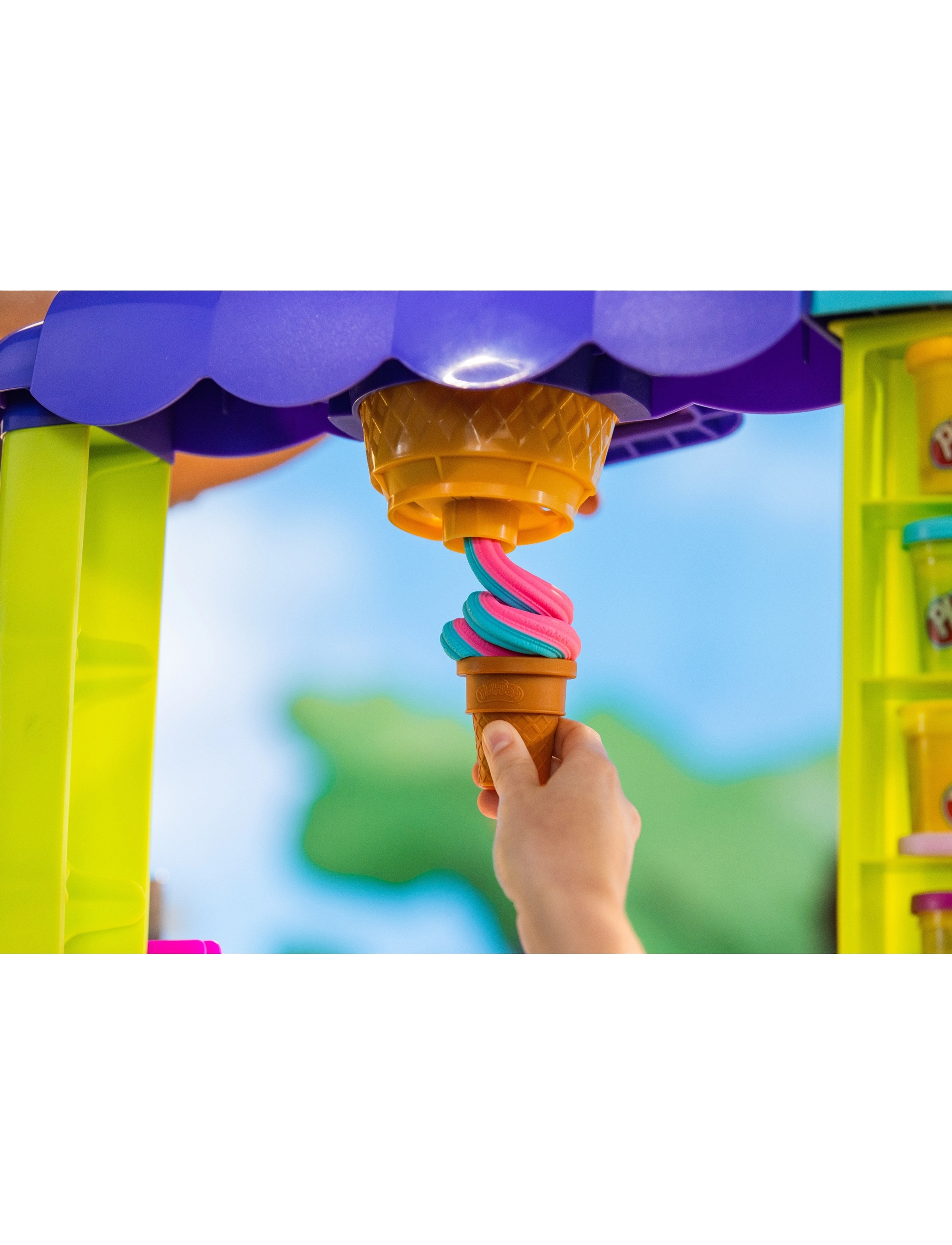 Play Doh - Kitchen Creations Ultimate Ice Cream Truck - modellervoks - multi-color - 5