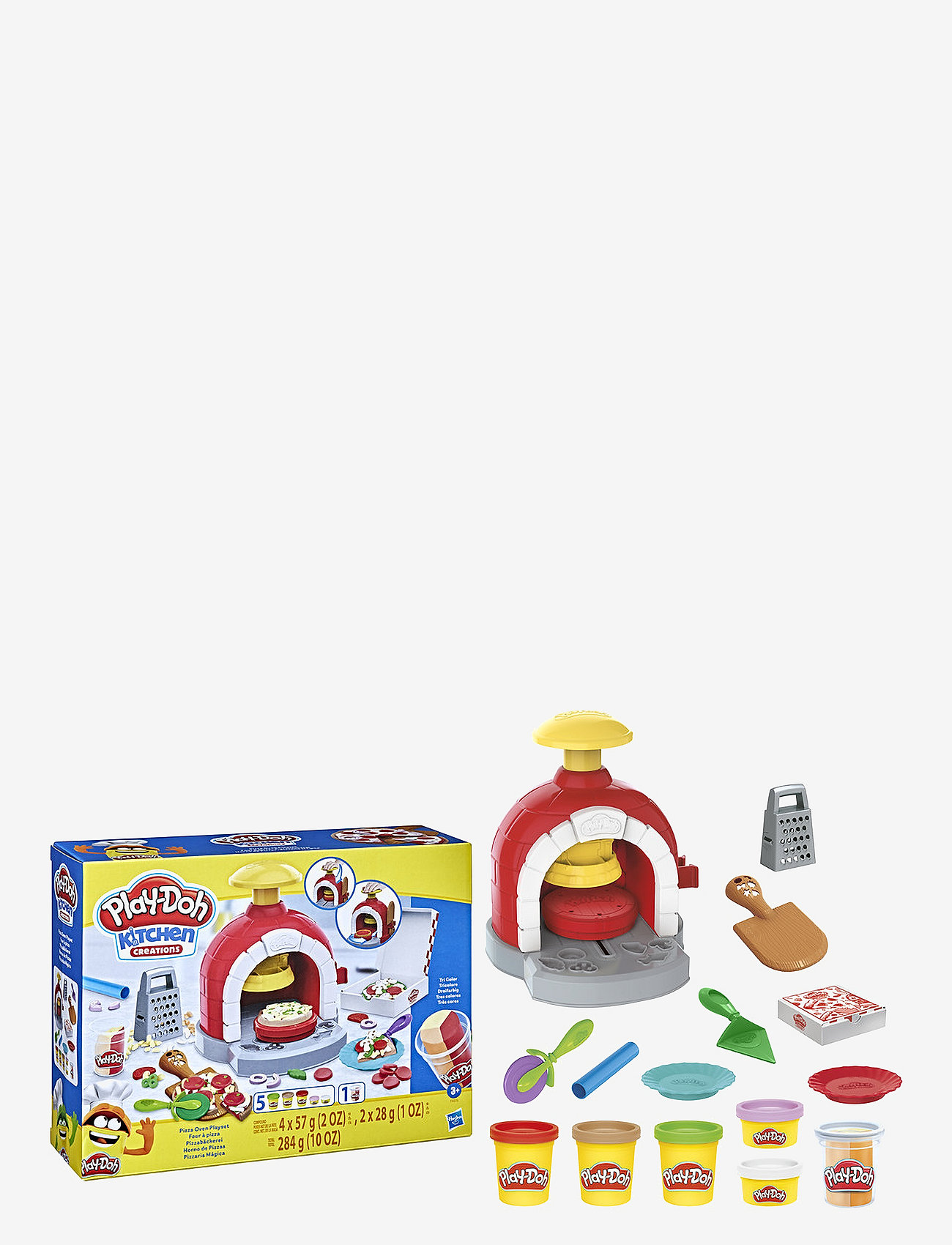 Play Doh - Kitchen Creations Pizza Oven Playset - craft - multi coloured - 0