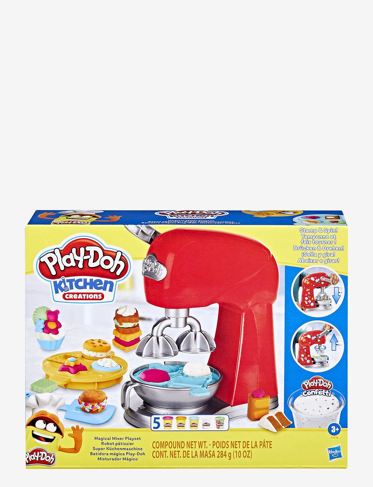 Play Doh - Play-Doh Kitchen Creations Magical Mixer-lekset - modellervoks - multi coloured - 1