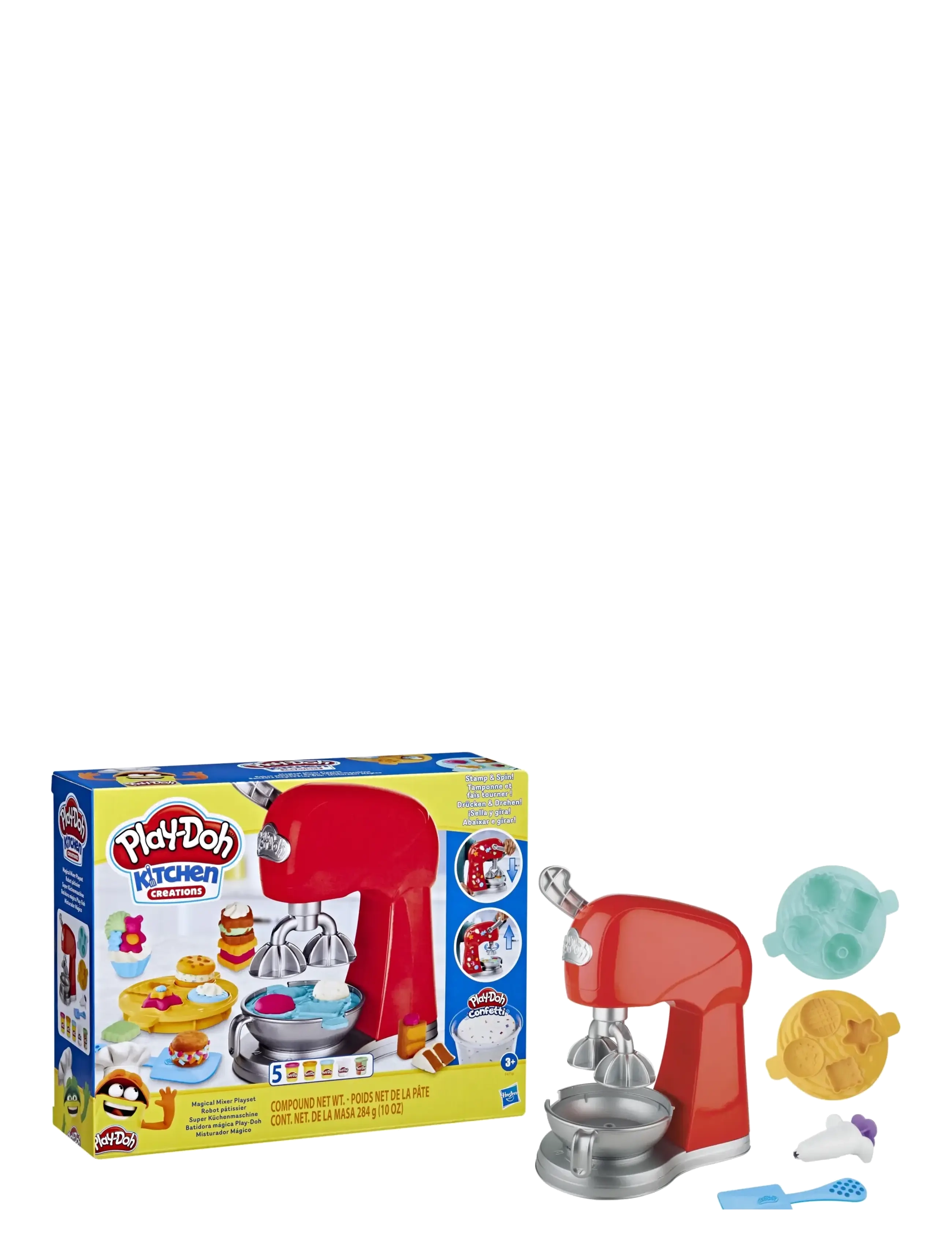 Play Doh - Play-Doh Kitchen Creations Magical Mixer-lekset - voolimismass - multi coloured - 1
